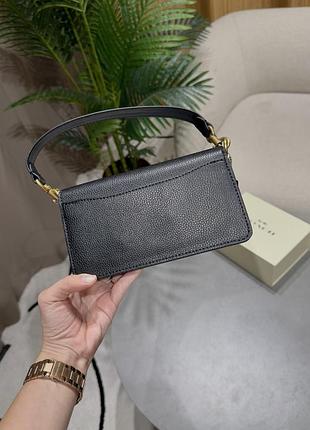 Сумочка tabby shoulder bag 20 pewter/black🔥 4