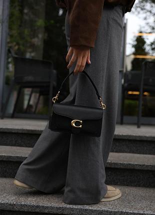 Сумочка tabby shoulder bag 20 pewter/black🔥 8