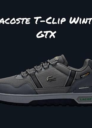 Lacoste t-clip winter gtx grey 5