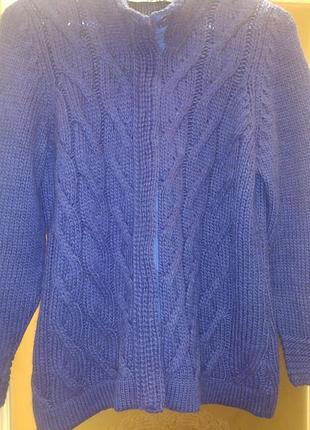 D'auvry (xl). синий кардиган, новый