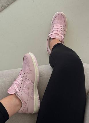 Sb dunk low wmns lace pack - regal pink 4