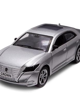Автомодель - toyota crown (срібляст.)