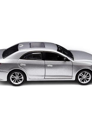 Автомодель - toyota crown (серебрист.) 8