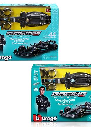 Авто-конструктор - mercedes-amg f1 w14 performance (1:24) th644)
