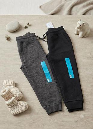 Спортивні штани для хлопчиків primark джогери сірі та чорні, розмір 92-128