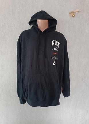 Чоловіче худі nike xxl чорне, з принтом