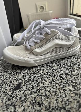 Кеди унісекс vans old skool світло-сірі 2
