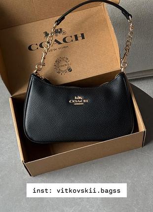 Сумочка teri shoulder bag black/gold😘