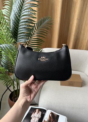 Сумочка teri shoulder bag black/gold😘 3
