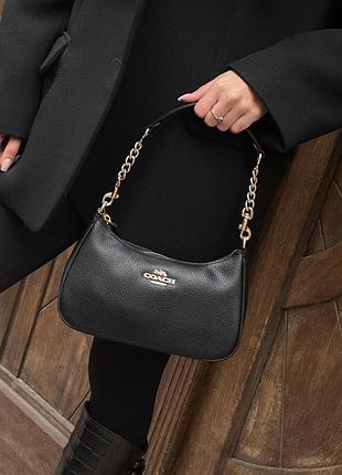 Сумочка teri shoulder bag black/gold😘 7