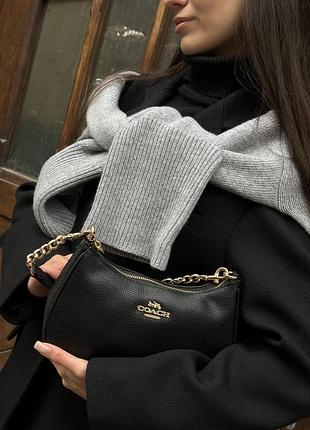 Сумочка teri shoulder bag black/gold😘 10