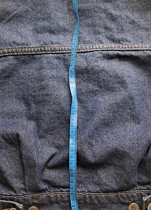 Куртка для підлітків levi's джинсова синя 5