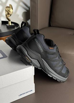Salomon x-adventure gtx bluish grey black