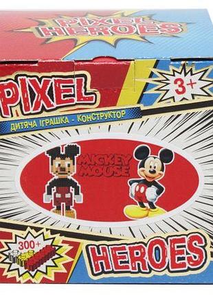 Конструктор "pixel heroes: микки маус", 407 дет.