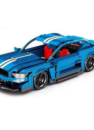 Конструктор для мальчика гоночная машинка ford mustang 8409 автомобиль 827 деталей