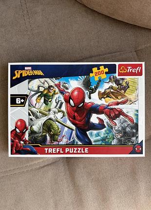 Пазли для хлопчика trefl marvel spider-man 200 елементів
