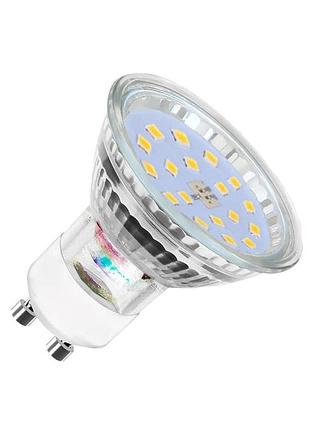 Светодиодная лампа yiahim led spotlists 600lm gu10 18led 5w (dt) (0425)