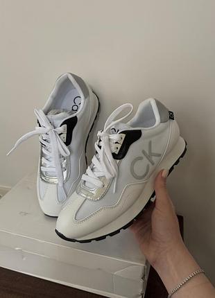 Кросівки жіночі calvin klein caden 2 білі