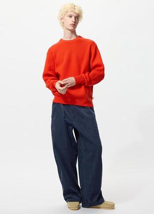 Новые брюки вельветовые багги uniqlo