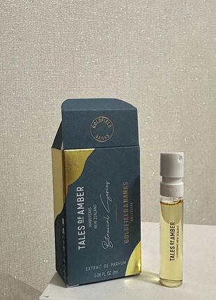 ❤️goldfield &amp; banks tales of amber, пробник, оригинал