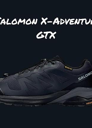 Salomon x-adventure gtx anthracite black 5