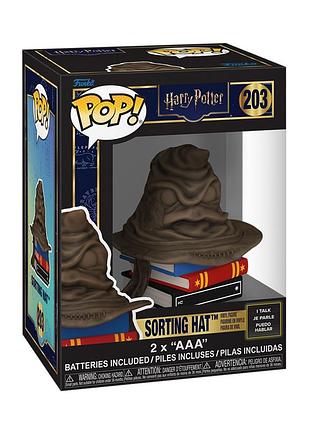 Игровая фигурка funko pop! серии гарри поттер - сортуальная шляпа (звук)