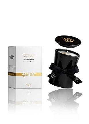 Массажная свеча yesforlov massage candle with titillating scent 120 г, пряный аромат, воск + масла