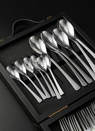 Набор столовых приборов "element s" черный 7