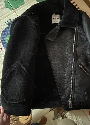 Дублянка жіноча zara чорна 3