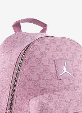 Рюкзак air jordan monogram backpack pink glaze pink 3