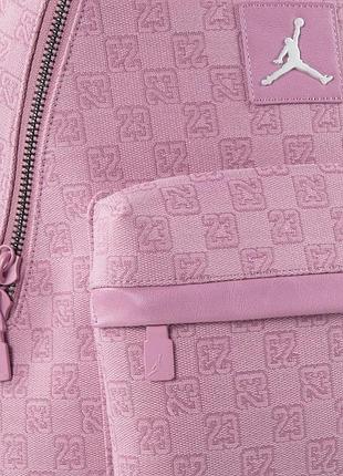 Рюкзак air jordan monogram backpack pink glaze pink 5