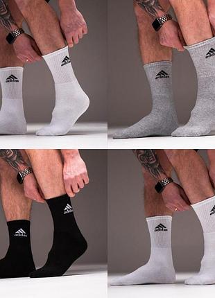 Чоловічі подовжені шкарпетки adidas 3 шт