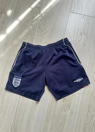 Шорти для хлопчика umbro сині спортивні