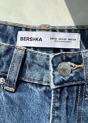 Bershka, прямі джинси, р.34 7