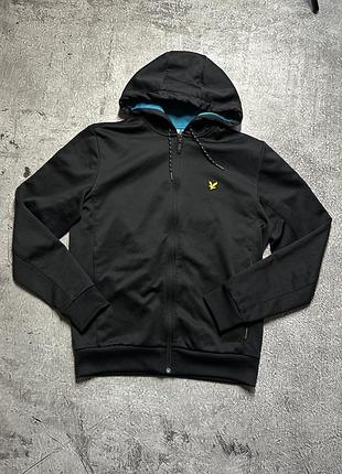 Чорне зіп-худі lyle & scott 2