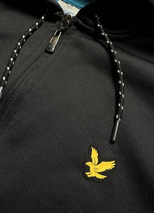 Чорне зіп-худі lyle & scott 3