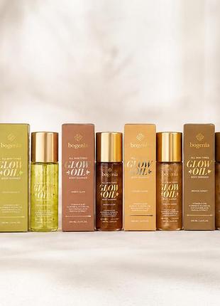 Bg462 олія-шимер для тіла glow oil body shimmer bogenia