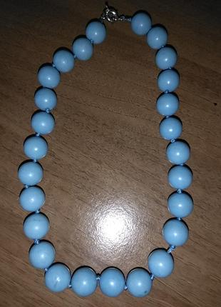 Бусы бирюза 4