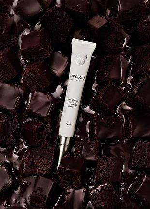 Блеск для губ с ментолом unico lip gloss brownie