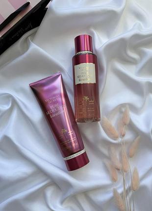 Набор лосьон мист спрей для тела victoria’s secret pure seduction vaculion оригинал
