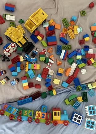 Конструктор для хлопчика lego duplo різнокольоровий пластик