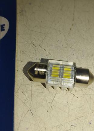Narva лампочка led 12v 0,8w (30мм) 2