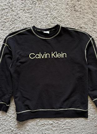 Чорний жіночий світшот calvin klein