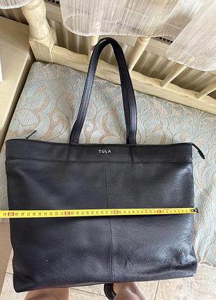 Шкіряна велика сумка tula 5