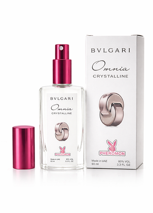 Жіночі парфуми bvlgari omnia crystalline булгарі омнія кристалін з феромонами 60 мл тестер