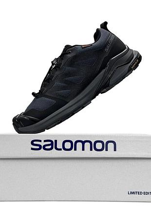 Salomon x-adventure gtx bluish grey black 2