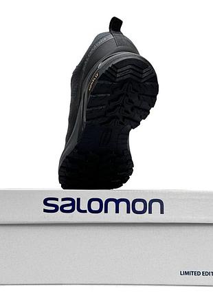 Salomon x-adventure gtx bluish grey black 3