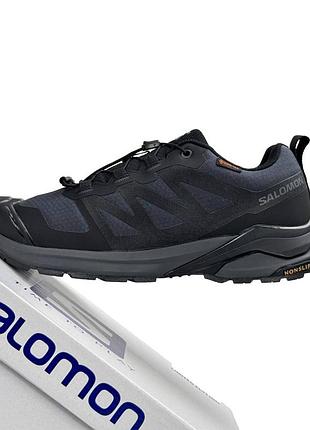 Salomon x-adventure gtx bluish grey black 4