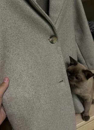 Пальто для дівчинки zara бежеве 128 4
