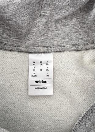 Чоловіче худі adidas світло-сіре 5